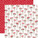 Carta Bella Paper - My Valentine Collection - 12 x 12 Double Sided Paper - Flower Bouquets