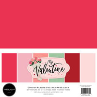 Carta Bella Paper - My Valentine Collection - 12 x 12 Paper Pack - Solids