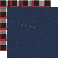 Carta Bella Paper - Outdoor Adventures Collection - 12 x 12 Double Sided Paper - Night Sky