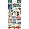 Carta Bella Paper - Outdoor Adventures Collection - Chipboard Stickers - Accents