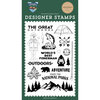 Carta Bella Paper - Outdoor Adventures Collection - Clear Photopolymer Stamps - The Great Outdoors