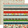 Carta Bella Paper - Our Family Collection - 12 x 12 Double Sided Paper - Border Strips