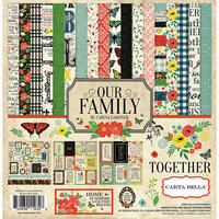 Carta Bella Paper - Our Family Collection - 12 x 12 Collection Kit