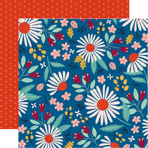 Carta Bella Paper - Our House Collection - 12 x 12 Double Sided Paper - Country Floral