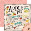 Carta Bella Paper - Our House Collection - 12 x 12 Double Sided Paper - Apple Pie