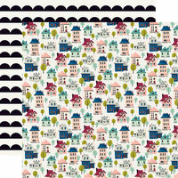 Carta Bella Paper - Our House Collection - 12 x 12 Double Sided Paper - Houses