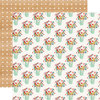 Carta Bella Paper - Our House Collection - 12 x 12 Double Sided Paper - Flower Pots