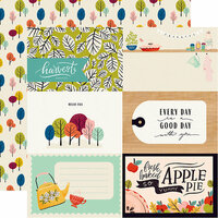 Carta Bella Paper - Our House Collection - 12 x 12 Double Sided Paper - 4 x 6 Journaling Cards