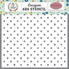 Carta Bella Paper - Our House Collection - 6 x 6 Stencil - Cozy Dot