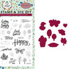 Carta Bella Paper - Our House Collection - Designer Die and Clear Acrylic Stamp Set - Sweet Little Life