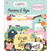 Carta Bella Paper - Oh Happy Day Collection - Ephemera - Frames and Tags