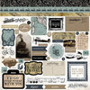 Carta Bella Paper - Old World Travel Collection - 12 x 12 Cardstock Stickers - Elements