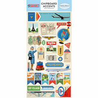 Carta Bella Paper - Passport Collection - Chipboard Stickers - Accents