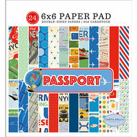 Carta Bella Paper - Passport Collection - 6 x 6 Paper Pad