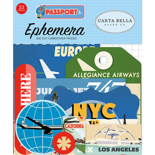 Carta Bella Paper - Passport Collection - Ephemera