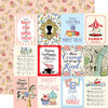 Carta Bella Paper - Practically Perfect Collection - 12 x 12 Double Sided Paper - 3 x 4 Journaling Cards