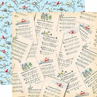 Carta Bella Paper - Practically Perfect Collection - 12 x 12 Double Sided Paper - Sweet Songs