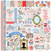 Carta Bella Paper - Practically Perfect Collection - 12 x 12 Cardstock Stickers - Elements