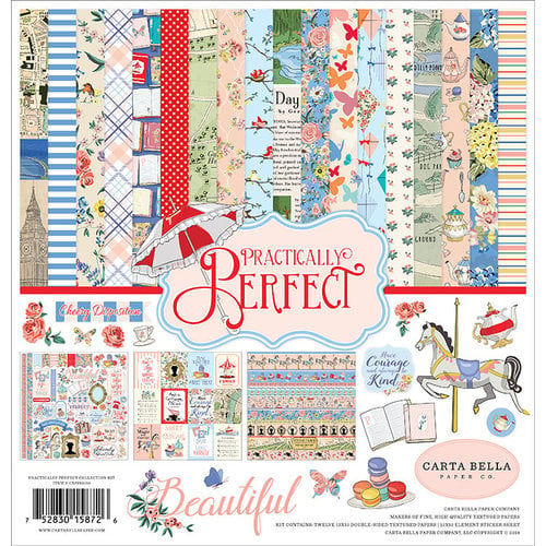Carta Bella Paper - Practically Perfect Collection - 12 x 12 Collection Kit