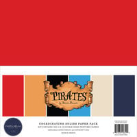 Carta Bella Paper - Pirates Collection - 12 x 12 Paper Pack - Solids
