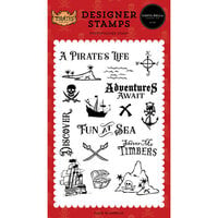 Carta Bella Paper - Pirates Collection - Clear Photopolymer Stamps - Fun At Sea