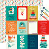 Carta Bella Paper - Pack Your Bags Collection - 12 x 12 Double Sided Paper - 3 x 4 Journaling Cards