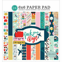 Carta Bella Paper - Pack Your Bags Collection - 6 x 6 Paper Pad