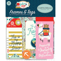 Carta Bella Paper - Pack Your Bags Collection - Ephemera - Frames and Tags