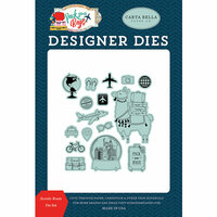 Carta Bella Paper - Pack Your Bags Collection - Designer Dies - Scenic Route