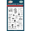 Carta Bella Paper - Pack Your Bags Collection - Clear Photopolymer Stamps - Scenic Route