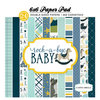 Carta Bella Paper - Rock-A-Bye Baby Boy Collection - 6 x 6 Paper Pad