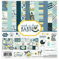 Carta Bella Paper - Rock-A-Bye Baby Boy Collection - 12 x 12 Collection Kit