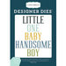 Carta Bella Paper - Rock-A-Bye Baby Boy Collection - Designer Dies - Handsome Little One Word
