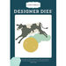 Carta Bella Paper - Rock-A-Bye Baby Boy Collection - Designer Dies - Cow Jumped Over the Moon