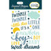 Carta Bella Paper - Rock-A-Bye Baby Boy Collection - Enamel Shapes