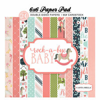 Carta Bella Paper - Rock-A-Bye Baby Girl Collection - 6 x 6 Paper Pad