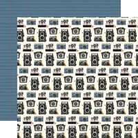 Carta Bella Paper - Road Trip Collection - 12 x 12 Double Sided Paper - Snapshot