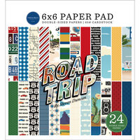 Carta Bella Paper - Road Trip Collection - 6 x 6 Paper Pad