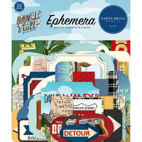 Carta Bella Paper - Road Trip Collection - Ephemera