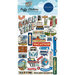 Carta Bella Paper - Road Trip Collection - Puffy Stickers