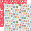 Carta Bella Paper - Summer Collection - 12 x 12 Double Sided Paper - Summer Stamps