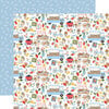 Carta Bella Paper - Summer Collection - 12 x 12 Double Sided Paper - Farmers Market