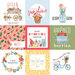 Carta Bella Paper - Summer Collection - 12 x 12 Double Sided Paper - 4 x 4 Journaling Cards