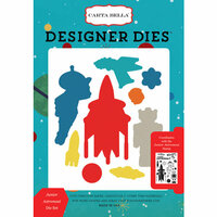 Carta Bella Paper - Space Academy Collection - Designer Dies - Junior Astronaut