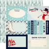 Carta Bella Paper - Snow Fun Collection - 12 x 12 Double Sided Paper - 4 x 6 Journaling Cards
