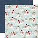 Carta Bella Paper - Snow Fun Collection - 12 x 12 Double Sided Paper - Sweet Snowmen