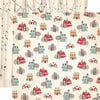 Carta Bella Paper - Snow Fun Collection - 12 x 12 Double Sided Paper - Winter Cottages