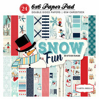 Carta Bella Paper - Snow Fun Collection - 6 x 6 Paper Pad