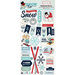 Carta Bella Paper - Snow Fun Collection - Chipboard Stickers