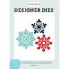 Carta Bella Paper - Snow Fun Collection - Designer Dies - Sparkling Snowflake